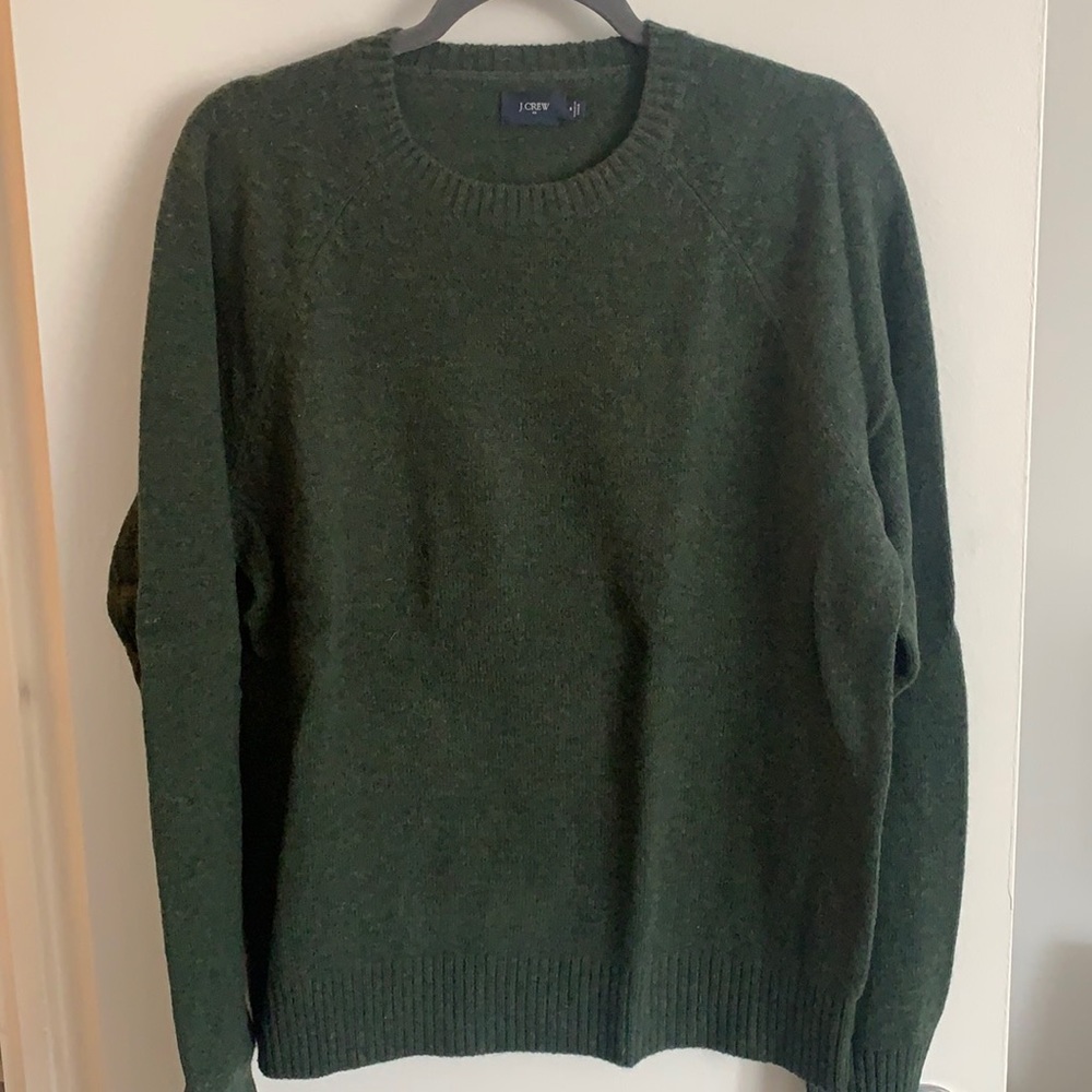 J.Crew Factory green wool sweater